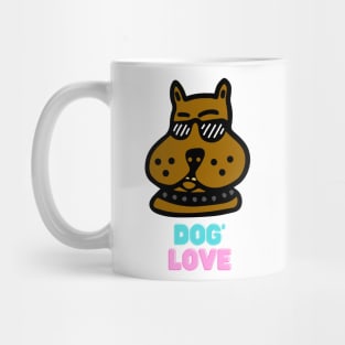 Love dog my family Mug